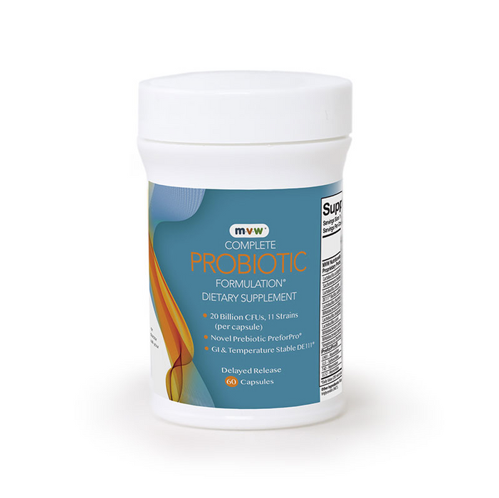 MVW Complete Formulation® PROBIOTIC Dietary Supplement 60ct