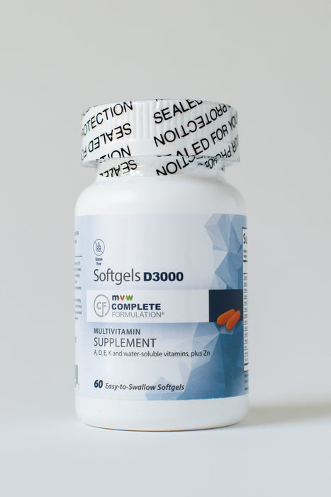 MVW Complete Formulation® D3000 Softgels – Step 1 Increase