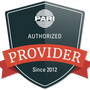 Authorized PARI provider since 2012 Badge