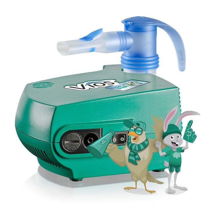 PARI Vios 'Go Green!' Pediatric Nebulizer System with LC Sprint & Bubbles Mask