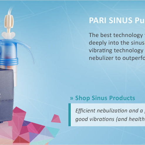 In-Depth Product Feature: The PARI SINUS for Targeted Relief