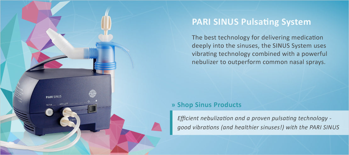 In-Depth Product Feature: The PARI SINUS for Targeted Relief