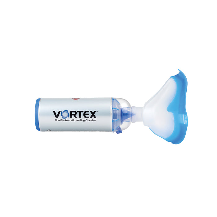 PARI Vortex Non-Electrostatic Holding Chamber with Adult Mask