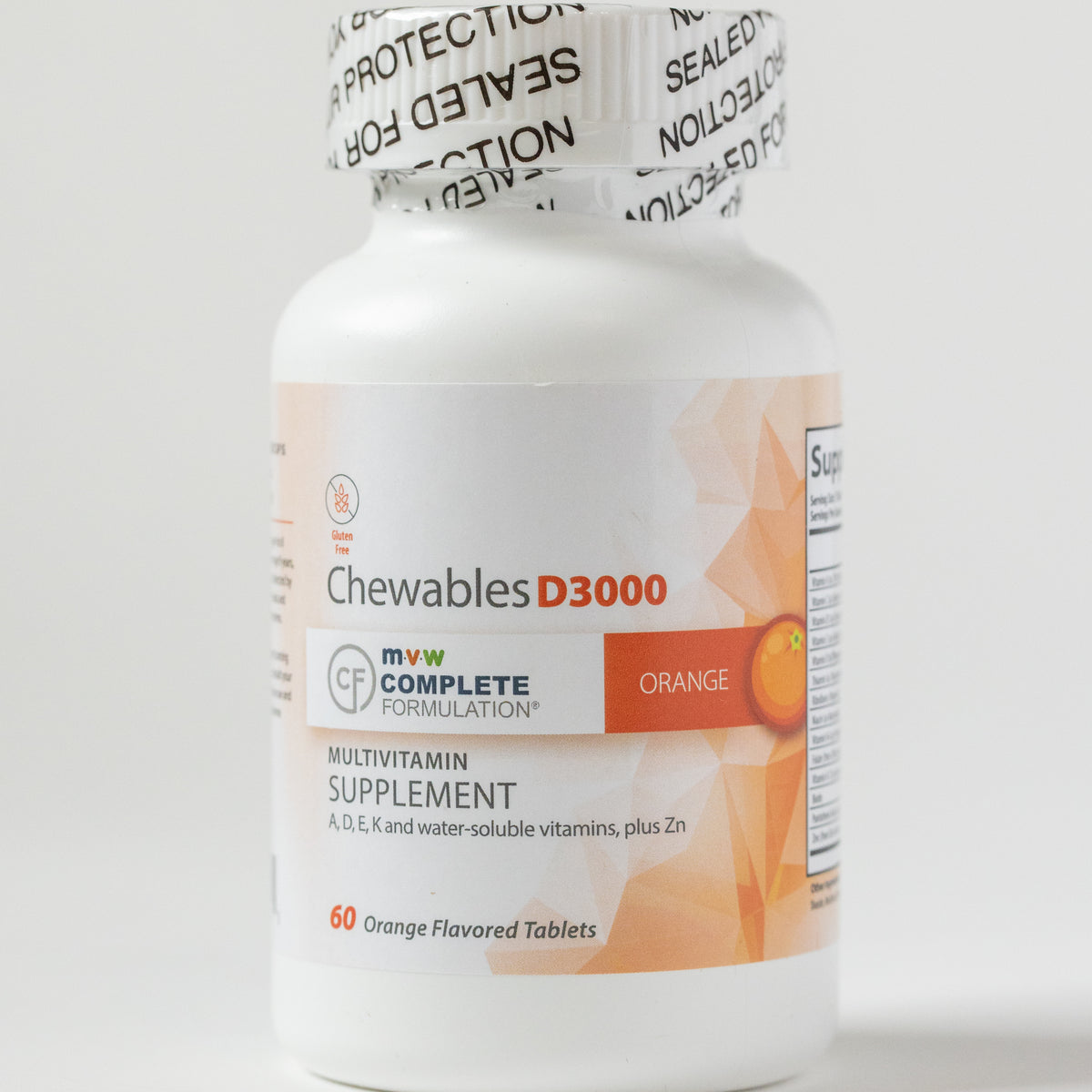 MVW Complete Formulation® D3000 Chewables: Orange – Step 1 Increase