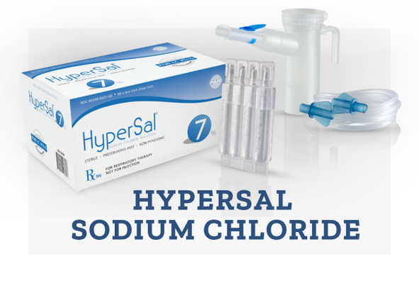 Hyper Salt Kit PARI's HyperSal Sodium Chloride Solution | 7% Concentration Box