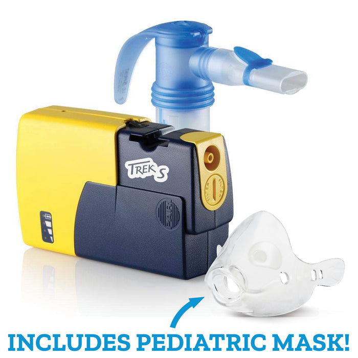 PARI Trek® S PEDIATRIC Portable Nebulizer System with PARI LC Sprint® & Battery Pack: On-the-Go Therapy