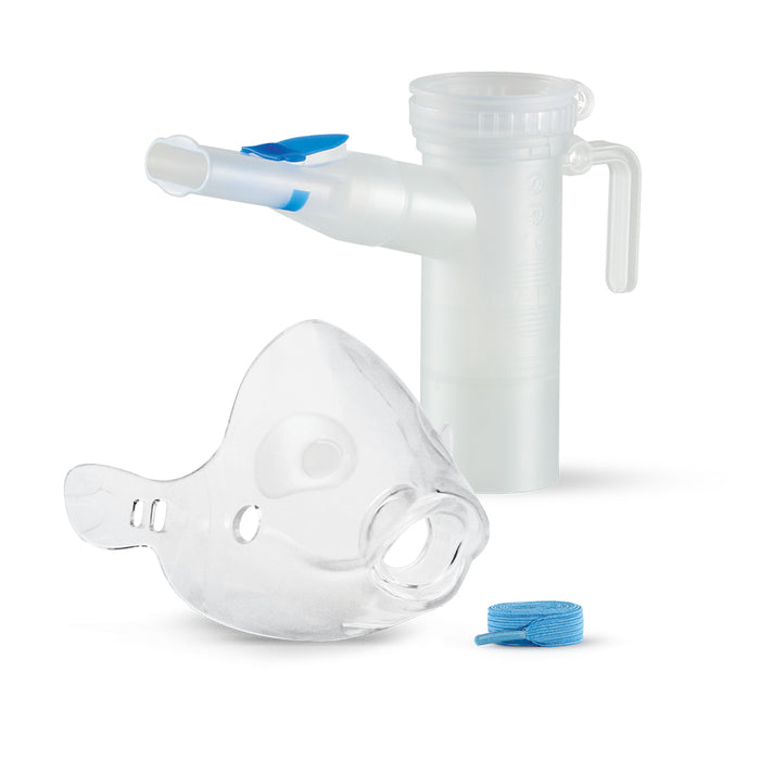 Pediatric Small Volume Nebulizer 6cc Cup w/ Aerosol Elongated Mask