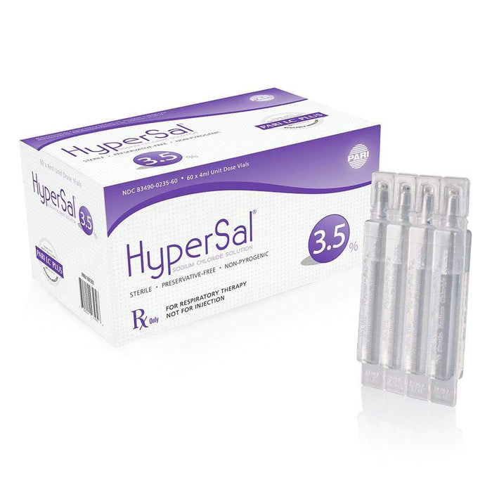 PARI HyperSal Sodium Chloride Solution - 3.5% Concentration, 1 Box 300F3502
