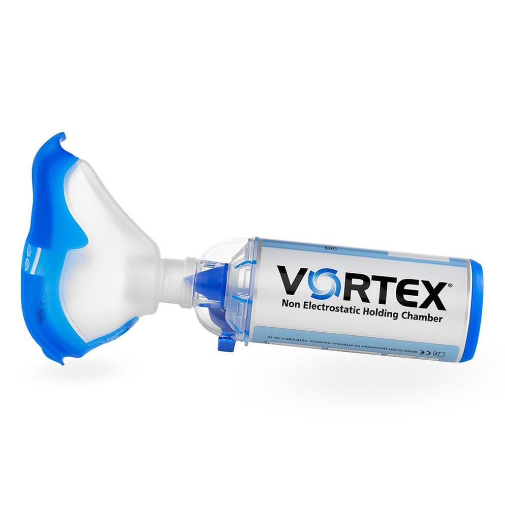 PARI Vortex NonElectrostatic Holding Chamber with Adult Mask
