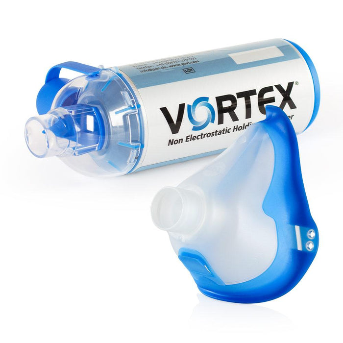 PARI VORTEX Non-Electrostatic Holding Chamber with Adult Mask